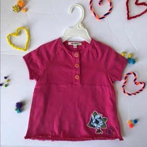 Kenzo Raspberry Girls Top Size 3
